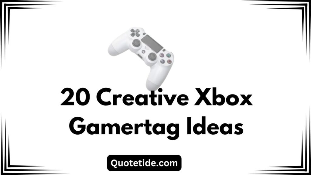 100+ Cool and Catchy Xbox Gamer tags for Every Style: Find Your Perfect Name

