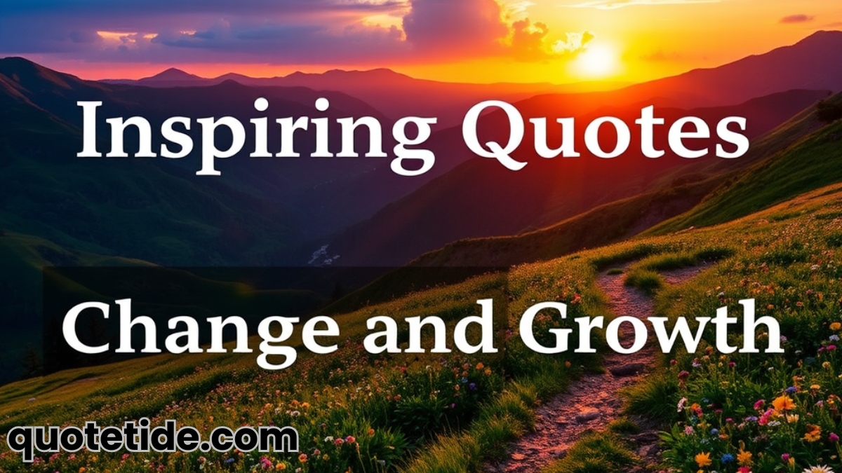 3. How Can Change Lead to Better Opportunities (1) Best Quotes on Change and Growth: Embrace the Journey to Personal Transformation