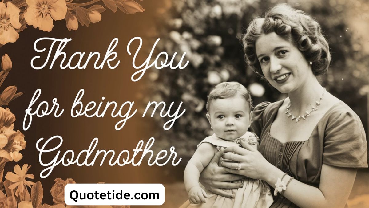 30+ Heartfelt Messages to Say “Thank You for Being My Godmother”