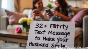 32+ Flirty Text Messages to Make Your Husband Smile