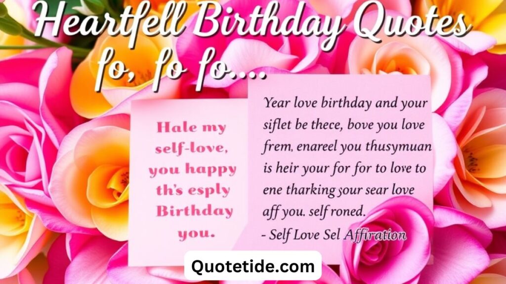 105 Deep Heart Touching Birthday Prayer For Myself