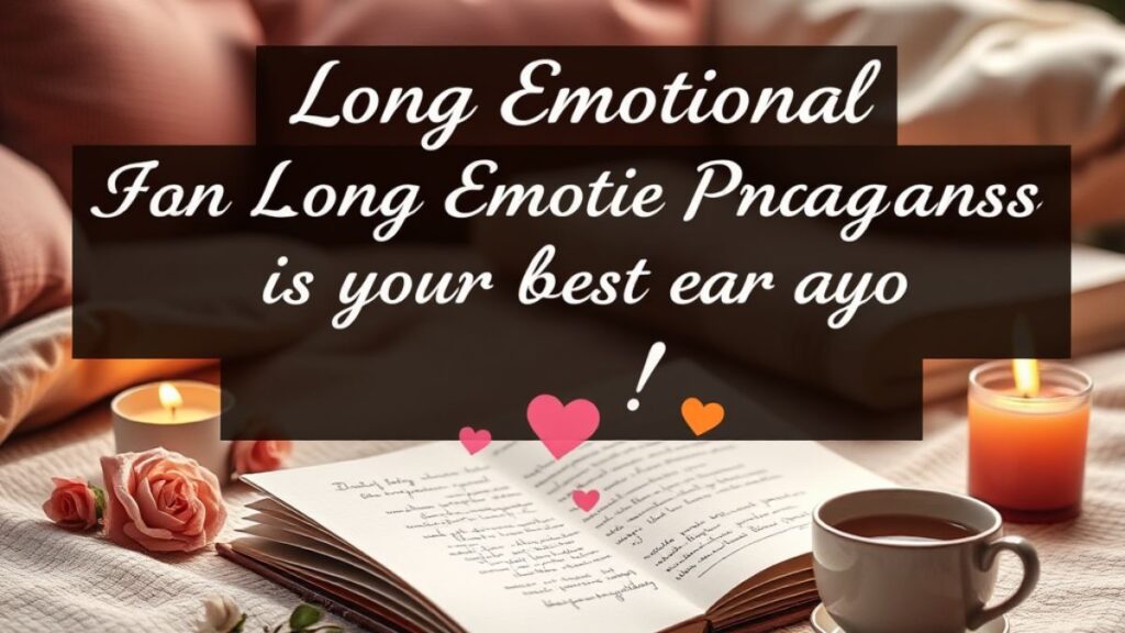 Long Emotional Paragraphs for Your Best Friend (When You Need to Go Deep)