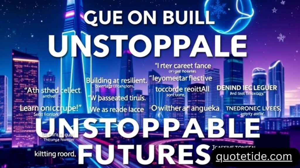 40 Unstoppable Quotes: Wisdom from Great Minds Who Never Gave Up