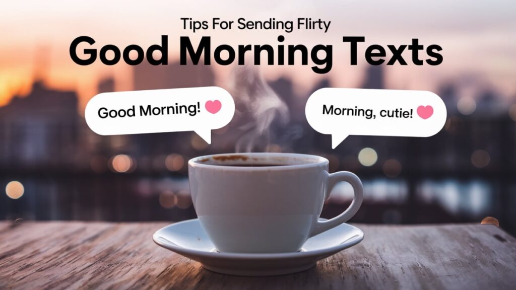 Flirty Good Morning Texts to Send Your Crush (For Guys)
