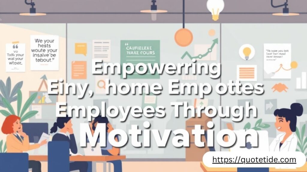 Top Motivational Quotes to Boost Employee Performance and Morale
