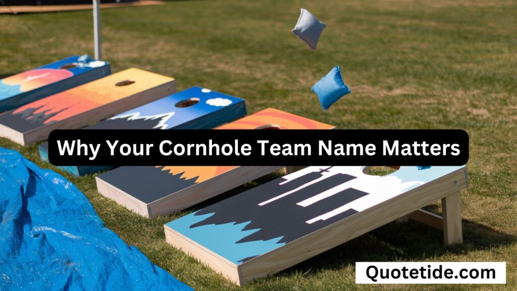75+ Unique Cornhole Team Names That Stand Out