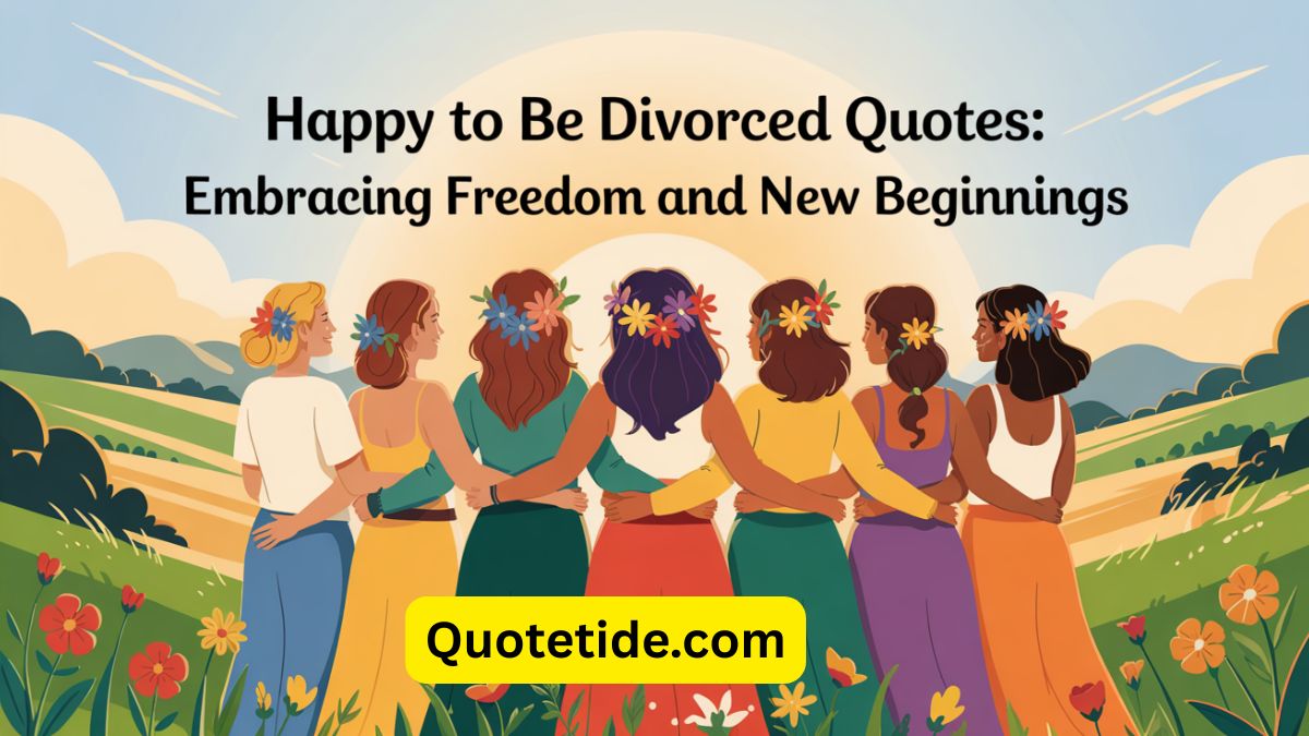Happy to Be Divorced Quotes: Embracing Freedom and New Beginnings