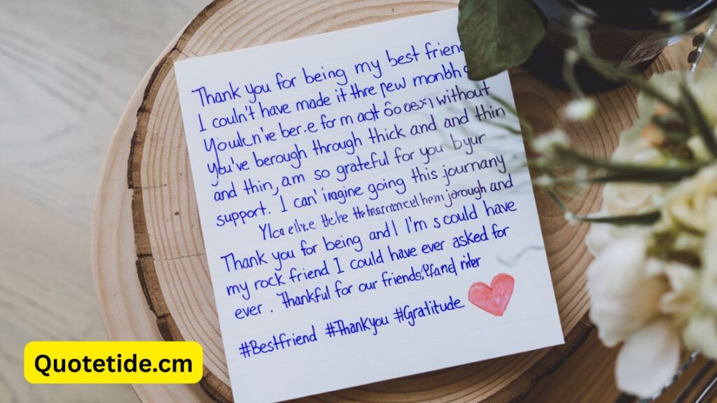 70+ Sincere Thank You Notes for Your Best Friend: Powerful Ways to Express Your Gratitude