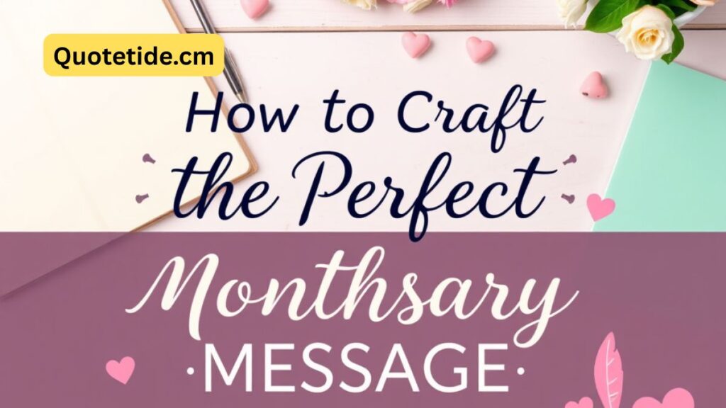 Romantic Happy Monthsary Messages for Each Month


