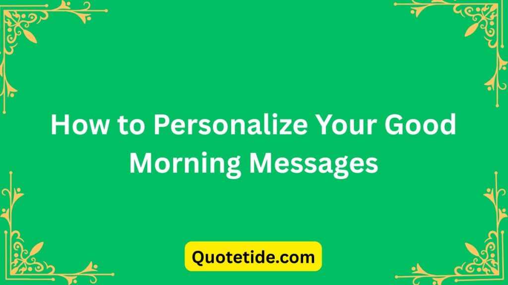 Good Morning Paragraphs for Her: Start Her Day with Love