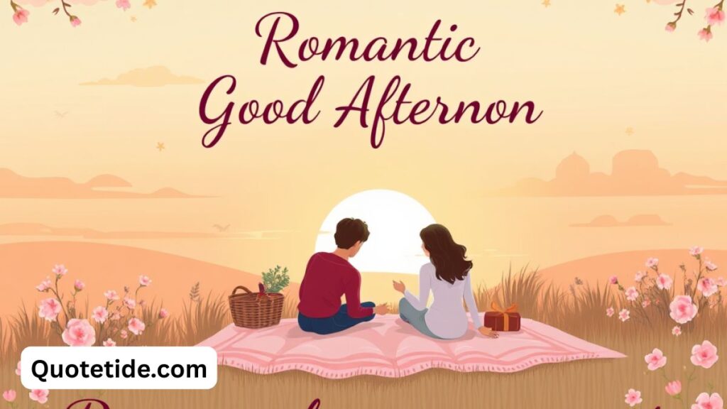 Romantic Good Afternoon Paragraphs for Her