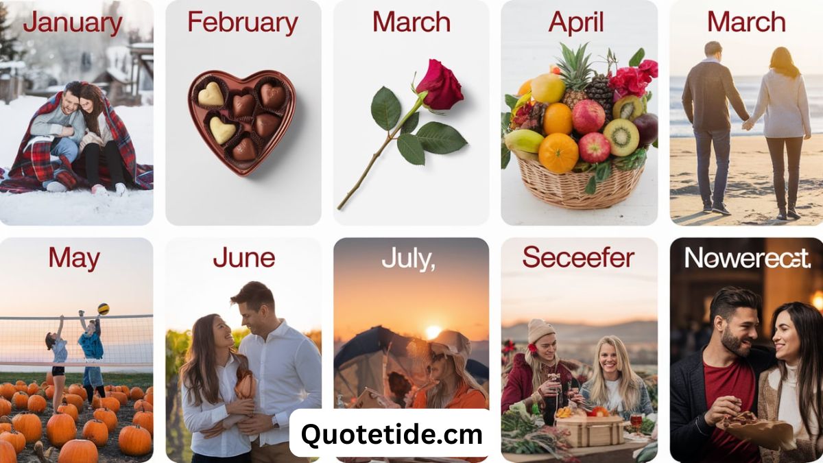 Romantic Happy Monthsary Messages for Each Month