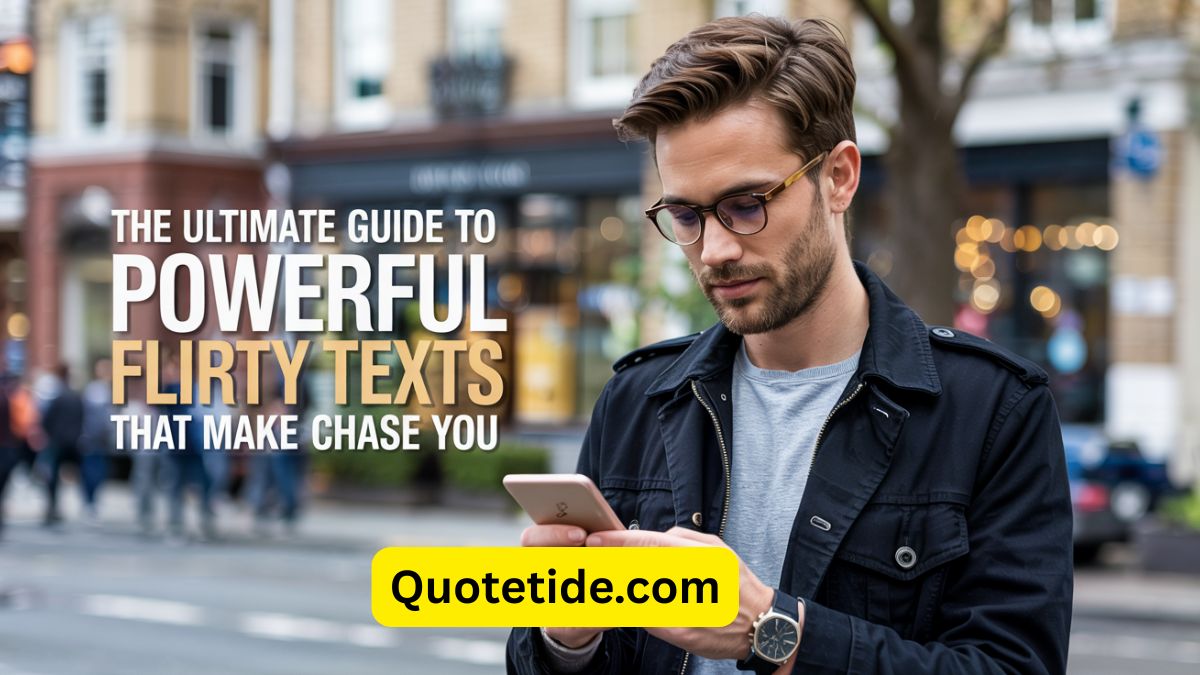 The Ultimate Guide to Powerful Flirty Texts That Make Him Chase You