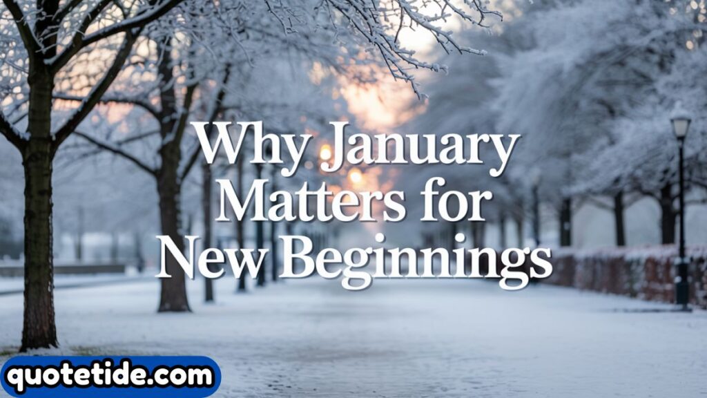 January Inspirational Quotes to Start the Year with Positivity