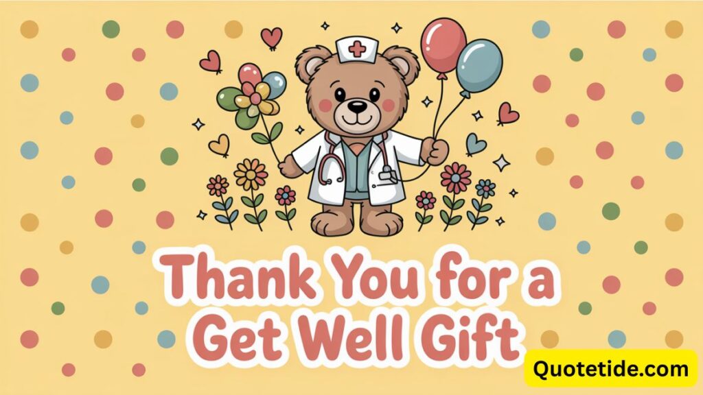 30+"Thank You for a Get Well Gift" Messages & Perfect Gift Ideas
