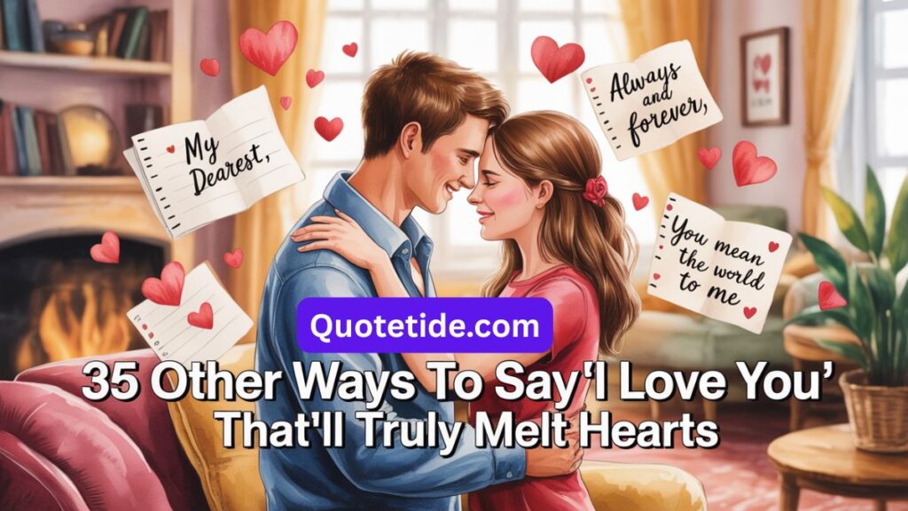 35 Other Ways to Say "I Love You" That'll Truly Melt Hearts