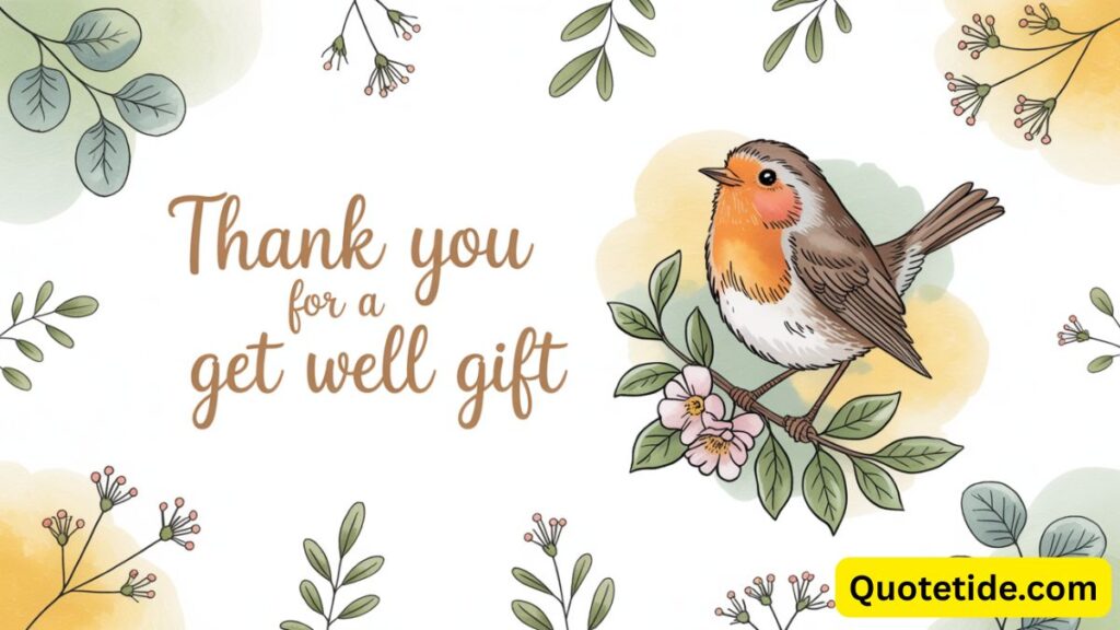 30+"Thank You for a Get Well Gift" Messages & Perfect Gift Ideas