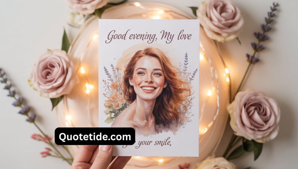 200+ romantic good evening messages for my wife